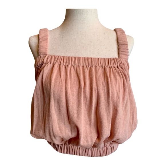 Zara Tops - ZARA cropped Top Sz Medium~ Peachy PINK~ cute!